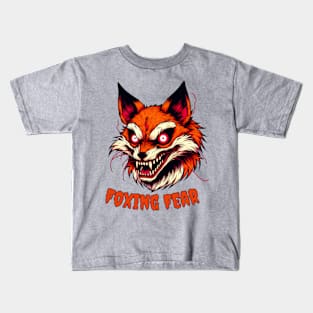 Anxiety fox Kids T-Shirt